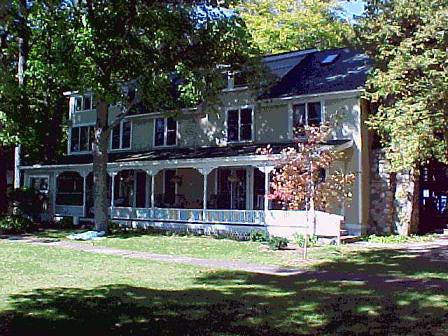 Three story historic in with long front porch - The Neahtawanta Inn